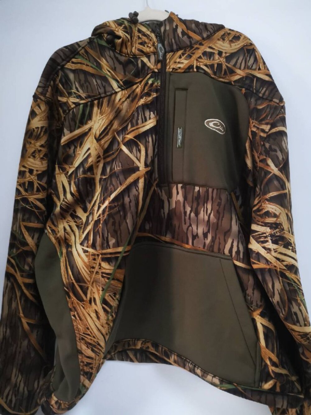 DRAKE Outdoor Camo Hoodie Light Fleece Pullover